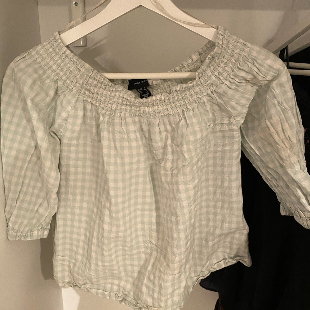 off shoulder shirt
